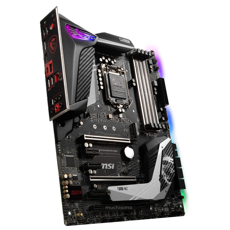 Новинка Материнская плата MSI MPG Z390 GAMING PRO CARBON LGA 1151 8-го/9-го поколения i9 i7 i5 i3 DDR4 4400