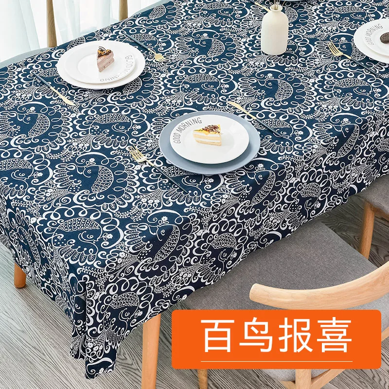 New Ethnic Style Tablecloth Home Living Room Cafe Retro Coffee Table Rectangular Waterproof | Дом и сад