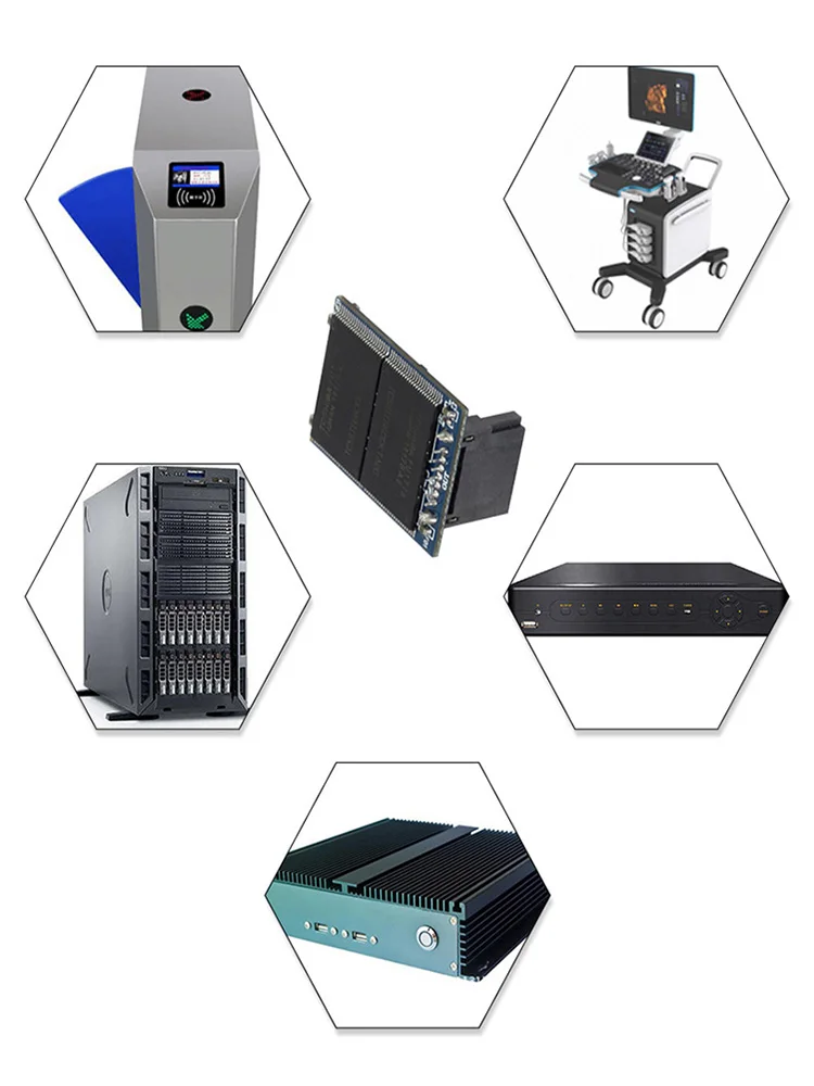 Goldendisk DOM карты памяти 16 Гб MLC Flash Dual Channel 7PIN SATA Disk Moudle II 3 ГБ/сек. для компьютера