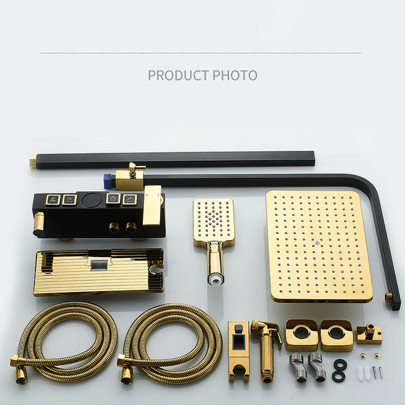 Душевая система для ванной комнаты строительные элементы латунный