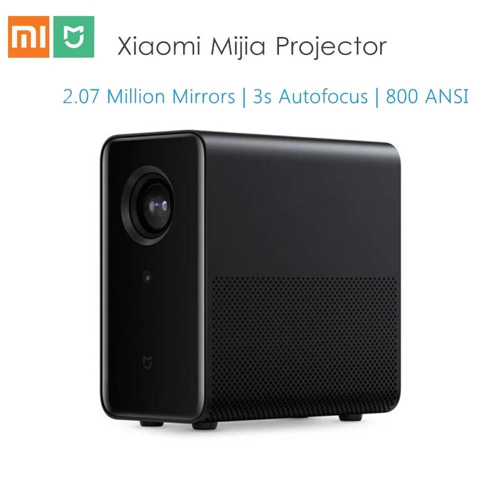 Xiaomi Mijia DLP проектор 3500 люмен 120 дюймов четырехъядерный T968 Cortex A53 2 ГБ + 16 Android 6 0