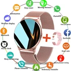 2021 Модные Смарт-часы для женщин с пульсометром и тонометром, многофункциональные спортивные часы для мужчин и женщин, водонепроницаемые Смарт-часы для женщин