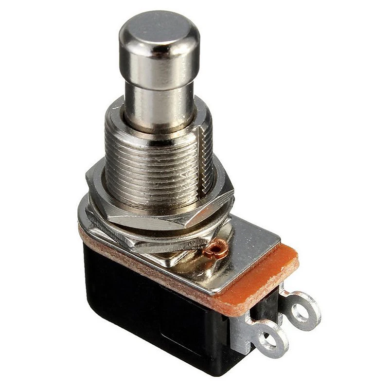 Коробка педалей эффектов для гитары мгновенная кнопка Spst Stomp Foot Switch Button Pack Of