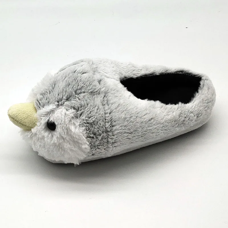 Penguin Specia Offer Custom Warm Winter Lovers Home Slippers Thick Soft Bottom Shoes Floor Fur Timber Land Snow | Обувь