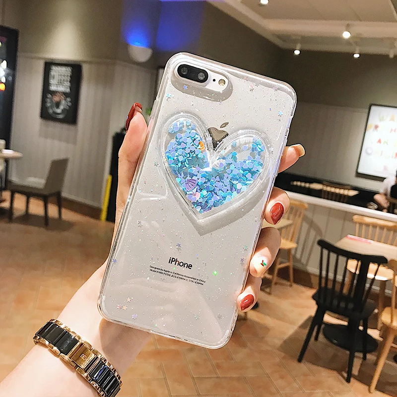 Роскошный Забавный чехол с сердцем для молодой девушки iPhone 11 pro MAX X XR XS 6 6S 7 8 7Plus 8Plus