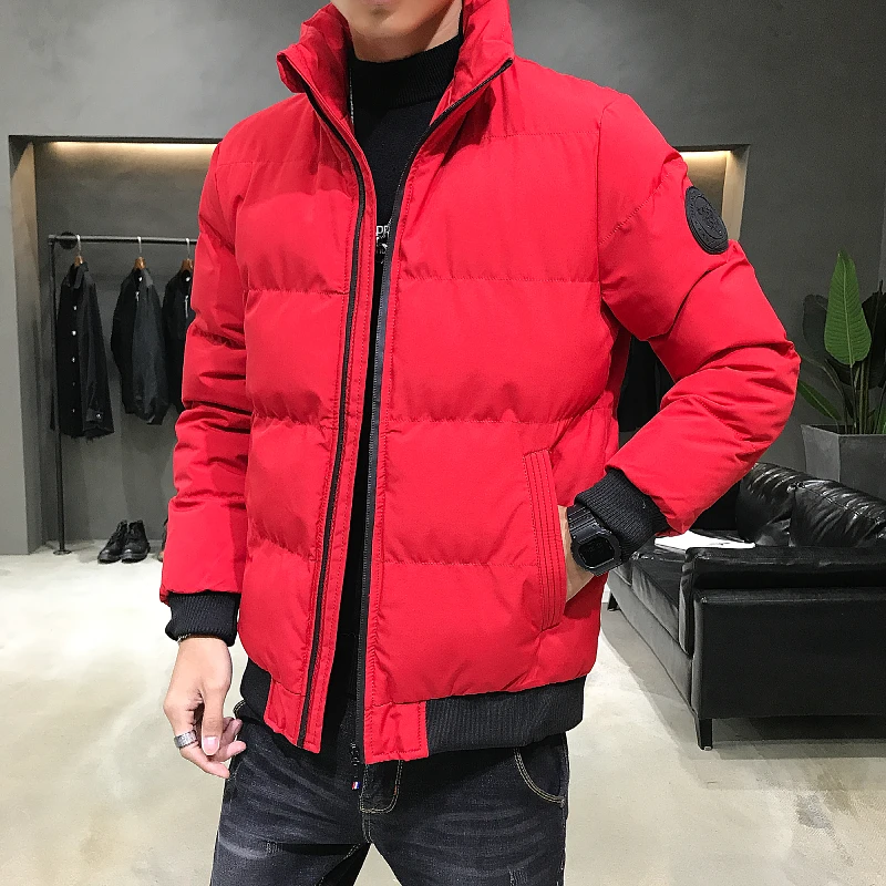 Новинка 2020 Зимний пуховик для мужчин Толстая теплая толстовка на белом утином