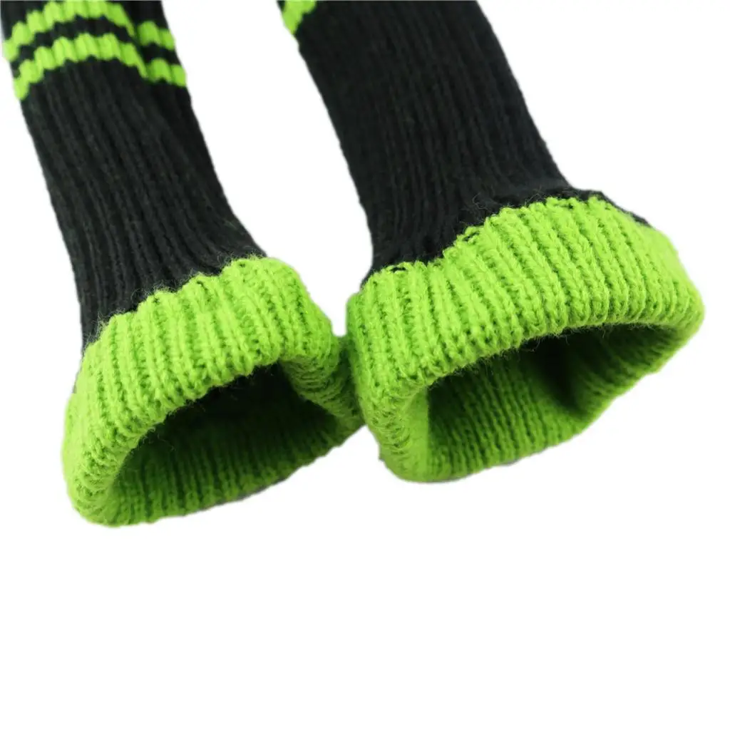 

3Pcs Knitted Golf Headcover - PomPom Golf Club Head Covers Universal Fit for All Golf Brands
