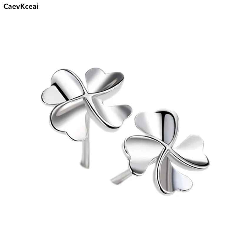 Женские серьги с эмалью CaevKceai гвоздики из стерлингового серебра 925 пробы