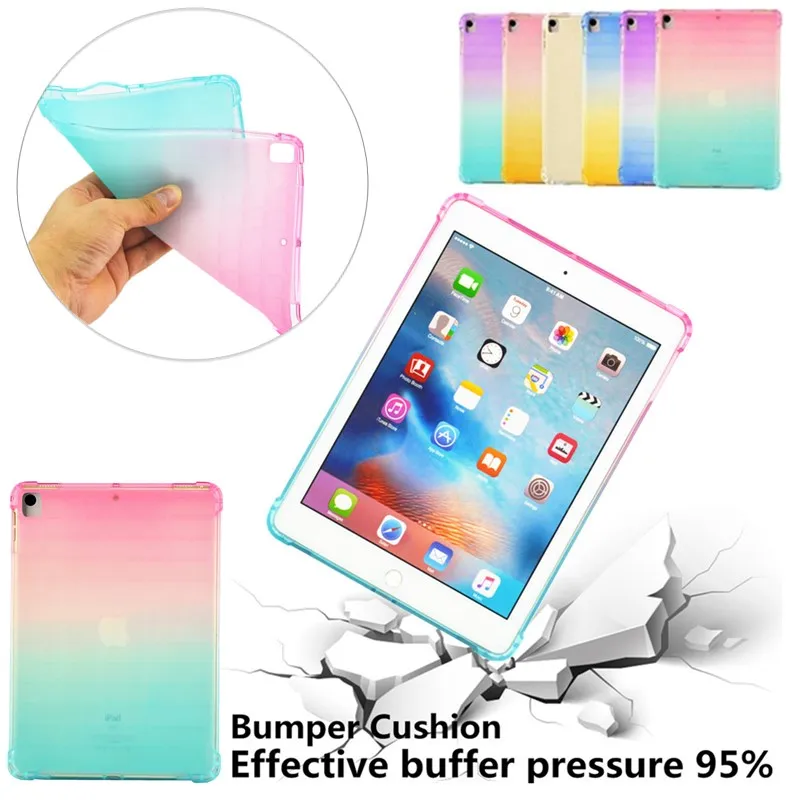 Тонкий чехол из ТПУ для iPad 10 2 Air 3 2019 Женская Силиконовая задняя крышка ipad 9 7 2018 2017 1