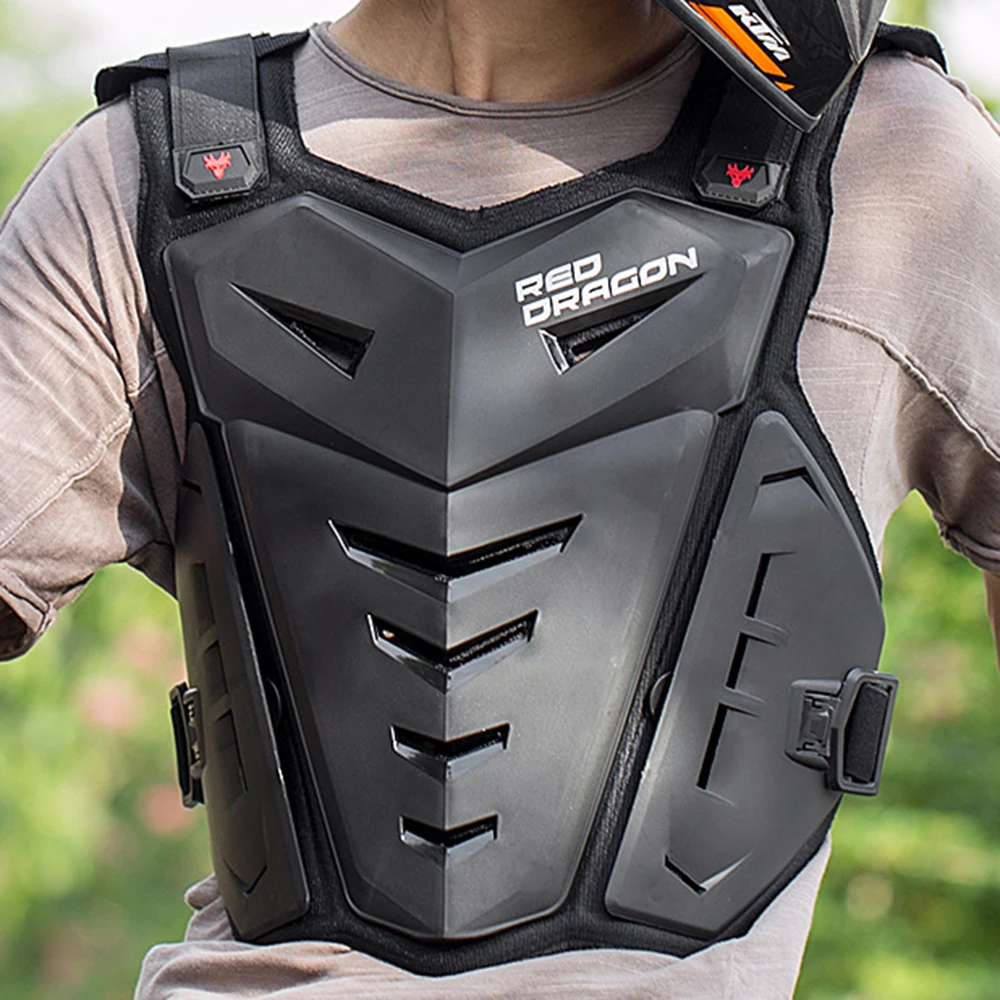 

Blue Motorcycle Rider Vest Chest Protection Motocross Armor Motorcycle Jacket Motorbike Vest Body Armor For 4 Season