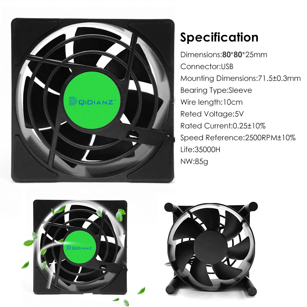 Кулер для ТВ-приставки Android 5 в постоянного тока USB | Электроника