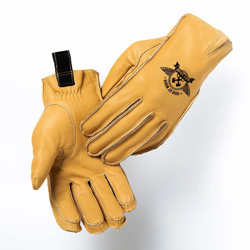 

Touch Screen Leather Racing Protective Motorbike Climbing Outdoor Tactical Off Road Skiing Goalkeeper Riding Motorcycle Gloves