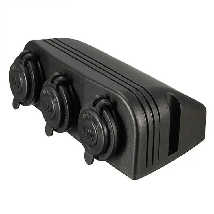 Водонепроницаемая три морские розетка для автомобильного прикуривателя