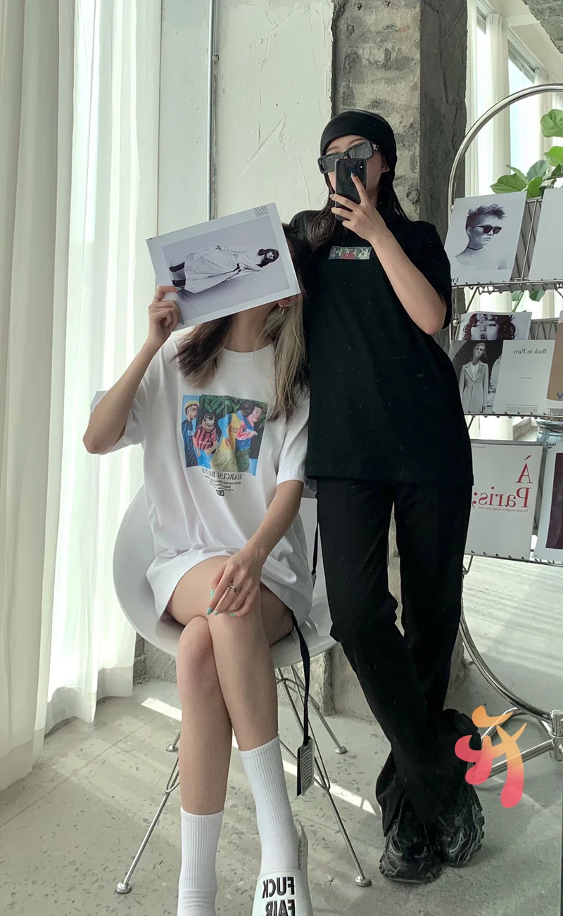 

Oversize Men Women's Clothes Kith T-shirt High-quality Black History Month Special Series Short Sleeve Kith Trendy Casual Tshirt