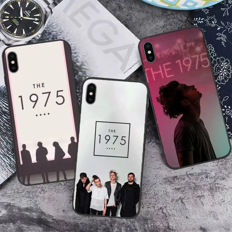 

Rock Band The 1975 Phone Case For iphone 12 11 13 7 8 6 s plus x xs xr pro max mini shell