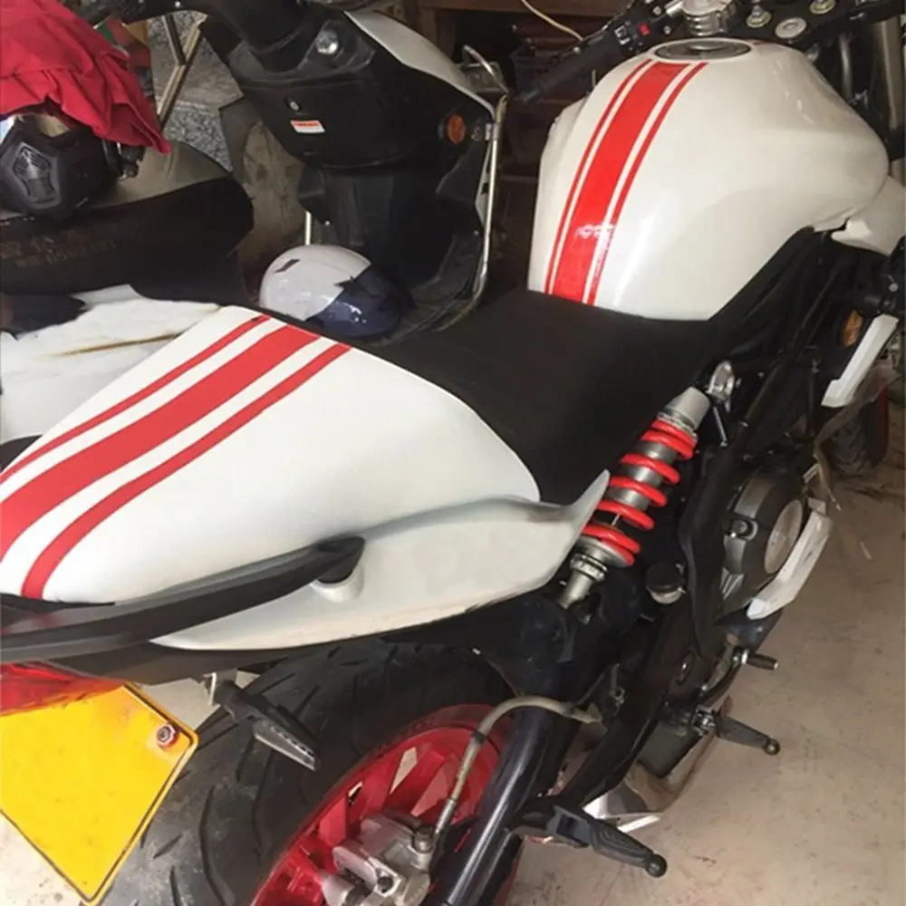 

Мотоциклетный Бак Cowl виниловая полоса Pinstripe Decal Sticker Cafe Racer автомобильный бампер Дверь Корпус виниловый Декор