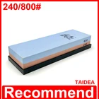 Двусторонний точильный камень TAIDEA, профессиональный точильный камень 240, зернистость 800 #, система заточки, шлифовальный камень, инструменты