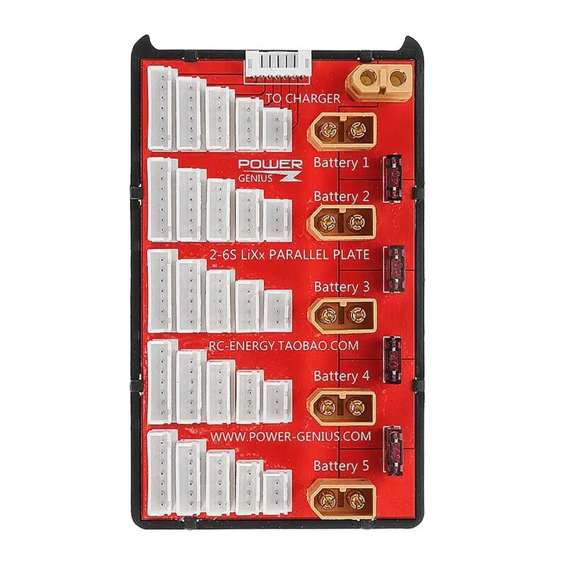 Rc 2-6S 2-8S T / XT60 XT90 XT30 /JST Lipo Battery Parallel Charging Board для Imax B6 B6AC B8 Quick Charge моделей - купить по