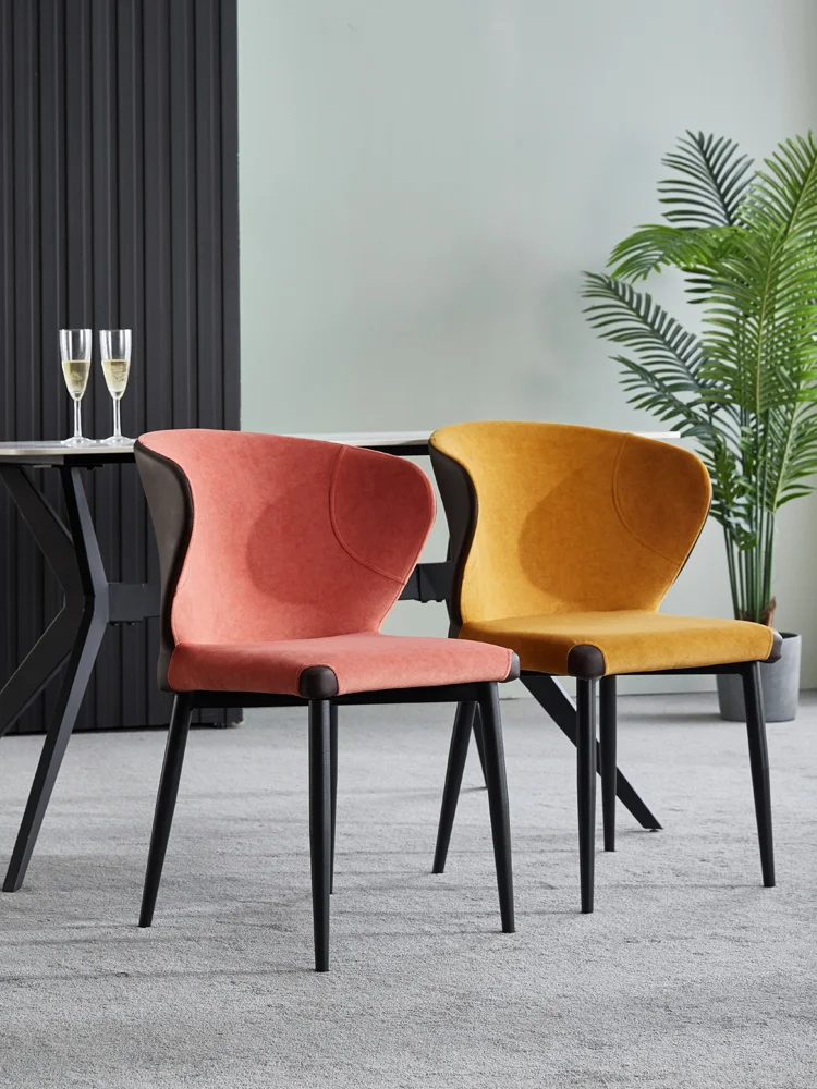 

Dining Chair Nordic Fabric Make Up Hotel Dining Chairs 4 Colors Desk Chair Chaises Salle Manger кресло для отдыха