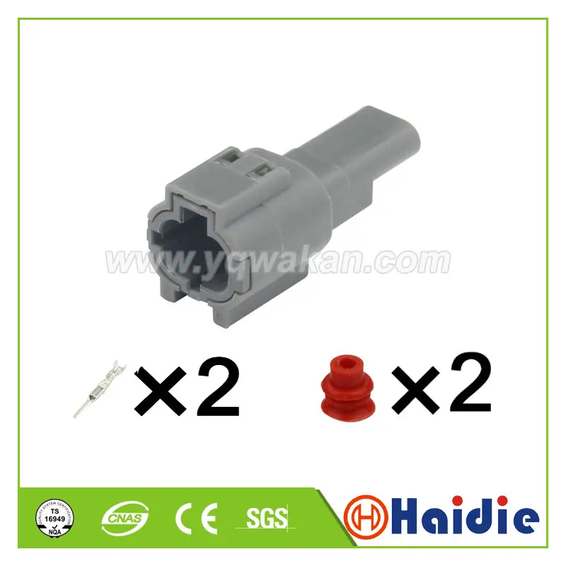 5 комплектов 2 контактный автомобильный водонепроницаемый Штекерный разъем