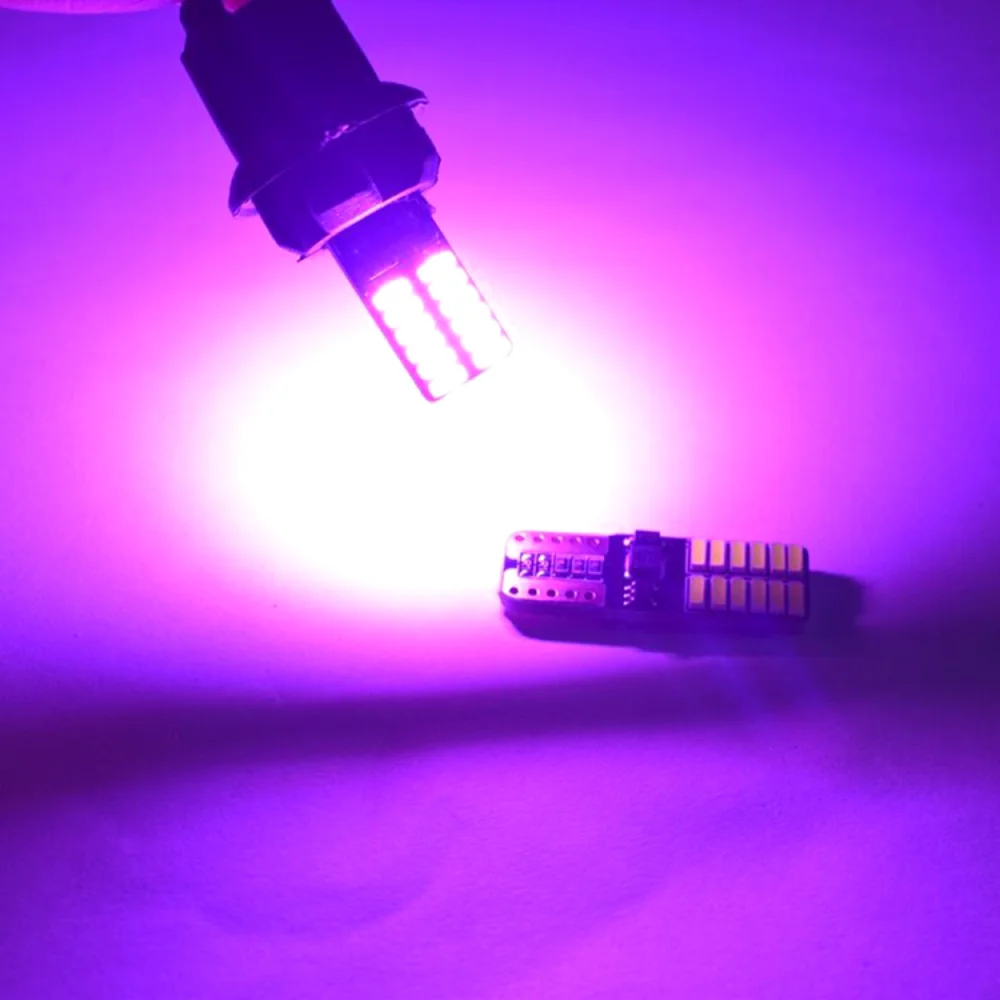 Декодирование автомобильного сигнала Светодиодная лампа T10 4014 24SMD Внутренняя