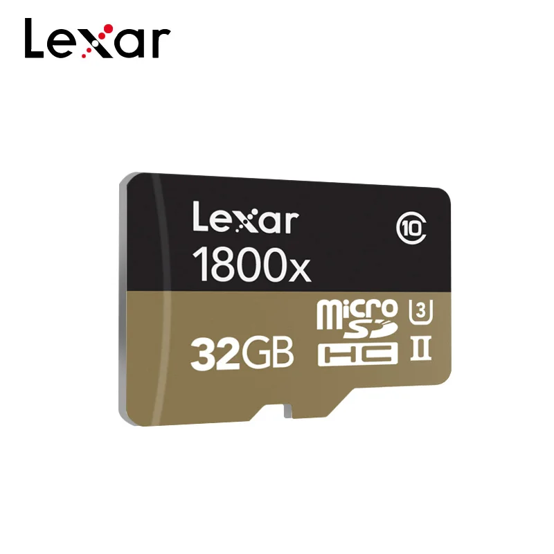 Новая профессиональная карта Lexar 1800x TF Оригинальная памяти Micro SD на 32 ГБ до 270