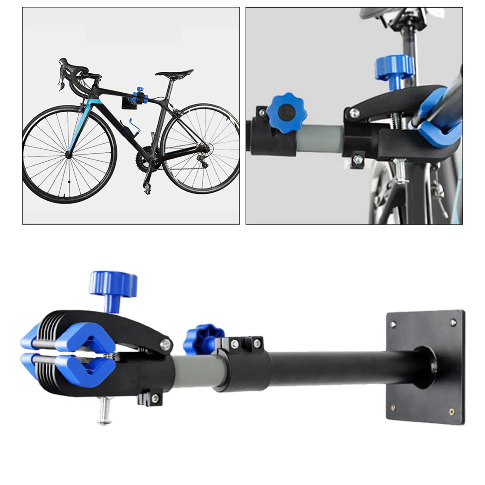 Регулируемая настенная вешалка для велосипедов подставка ремонта