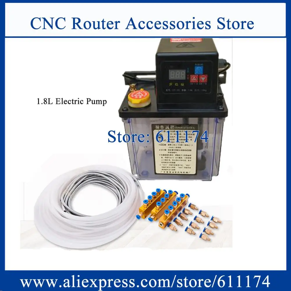 1.8L автоматический смазочный насос с ЧПУ цифровой электронный таймер масляный