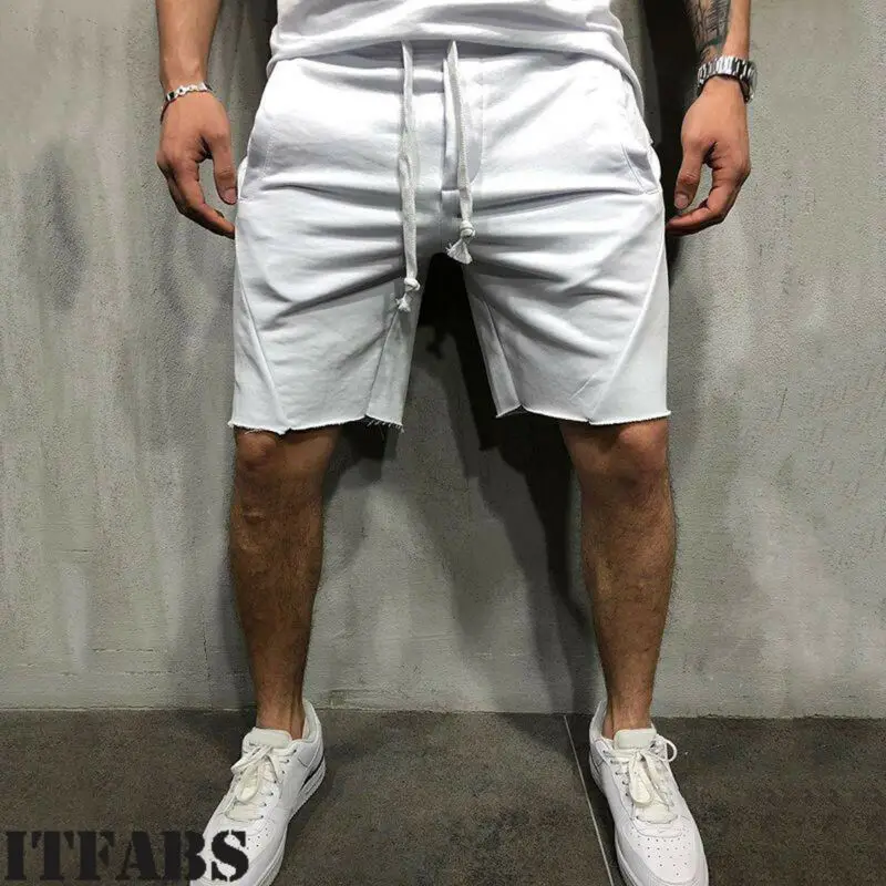 2019 New Style Fashion Hot Men's Solid Pocket Casual Summer Jogging Half Length Shorts Basketball | Спорт и развлечения