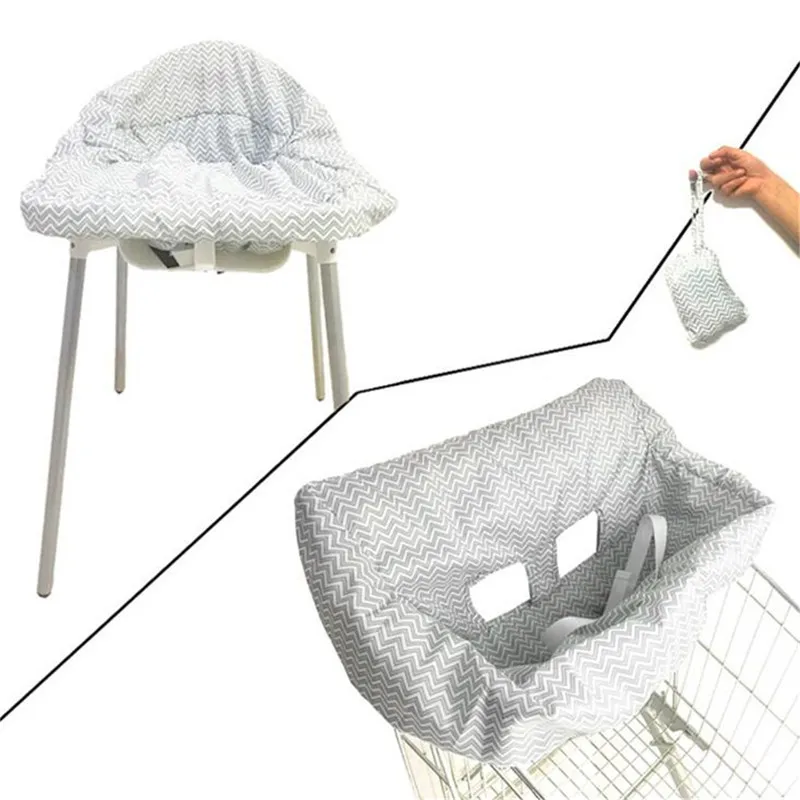 almofada infantil para carrinho de compras assento para sala de jantar cadeira protetora