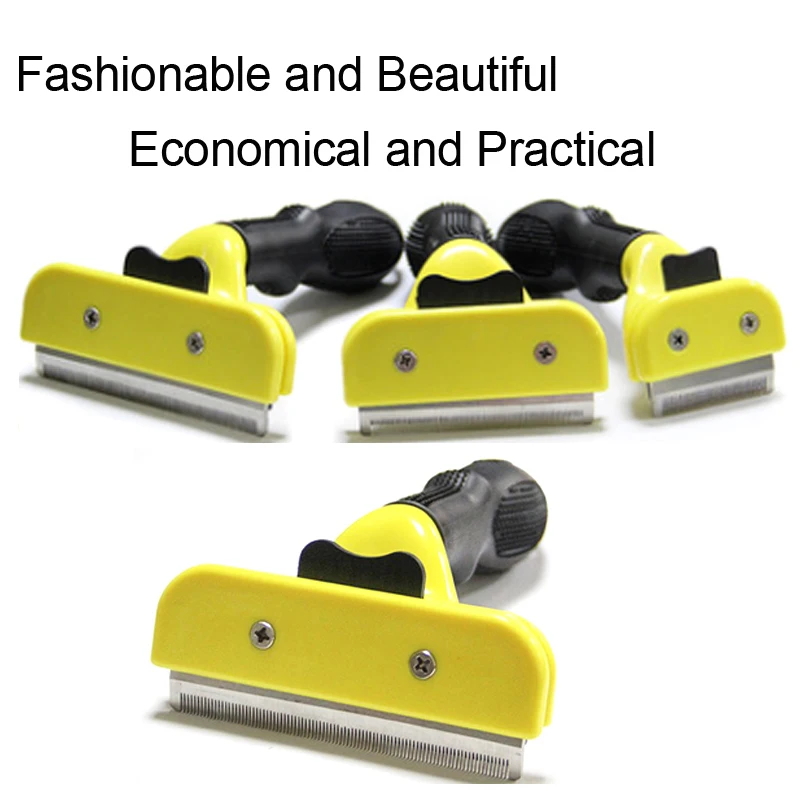 Расческа для ухода за собакой щетка чистки шерсти домашних животных модные