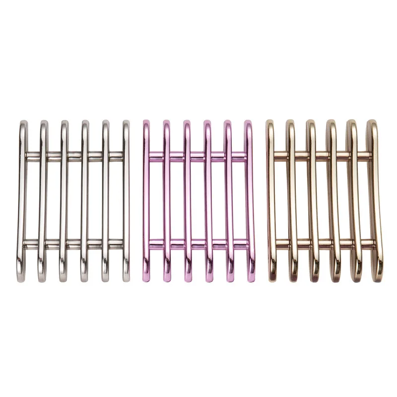 

5 Grids Nail Art Brush Holder Pen Rest Display Stand Silver Purple Gold Acrylic Metal Plated Multifunctional Manicure Tools