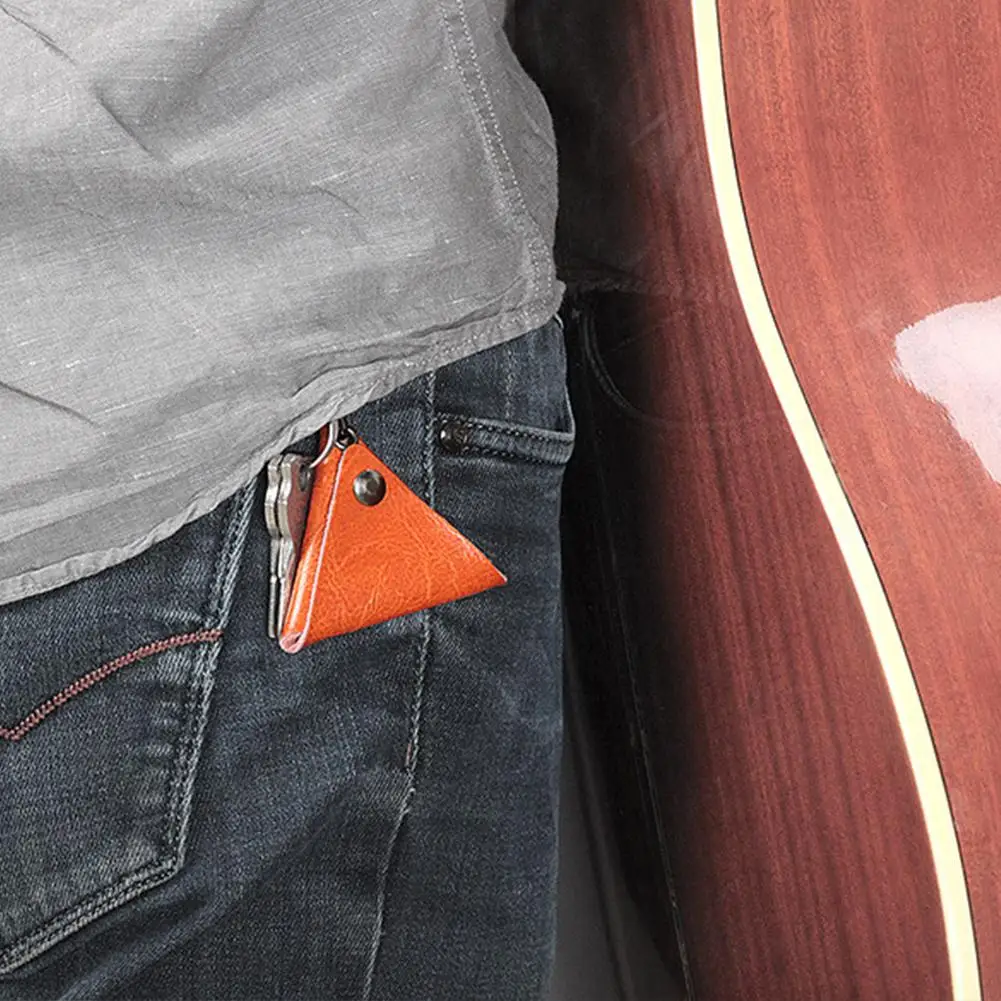 Качественный кожаный держатель для гитары набор электрогитары чехол хранения