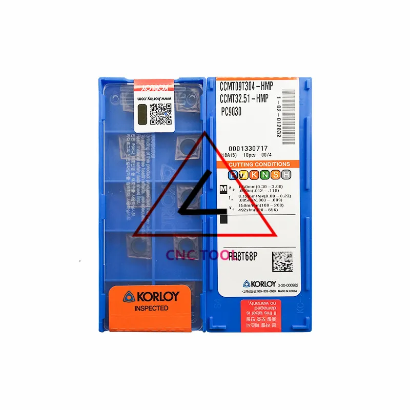 

CCMT09T304-HMP PC9030 10 шт. оригинальный Корейский режущий инструмент