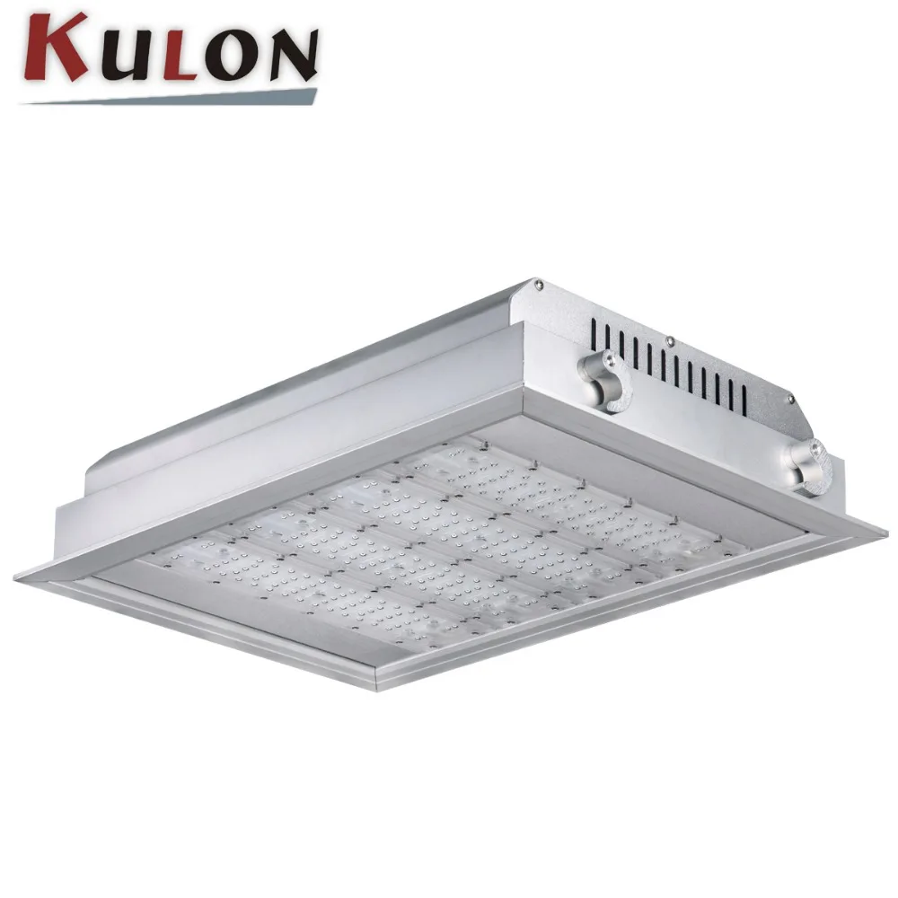 

Gas station 240W led recessed light with suspended ceilling installation