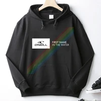 oneil first name in the water autumn winter high quality printed hoodie 100 cotton pocket sweatshirt unique unisex top