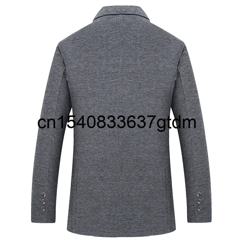 

Extra large men's suit casual coat fattening business suit fashion autumn and winter fat coat trend