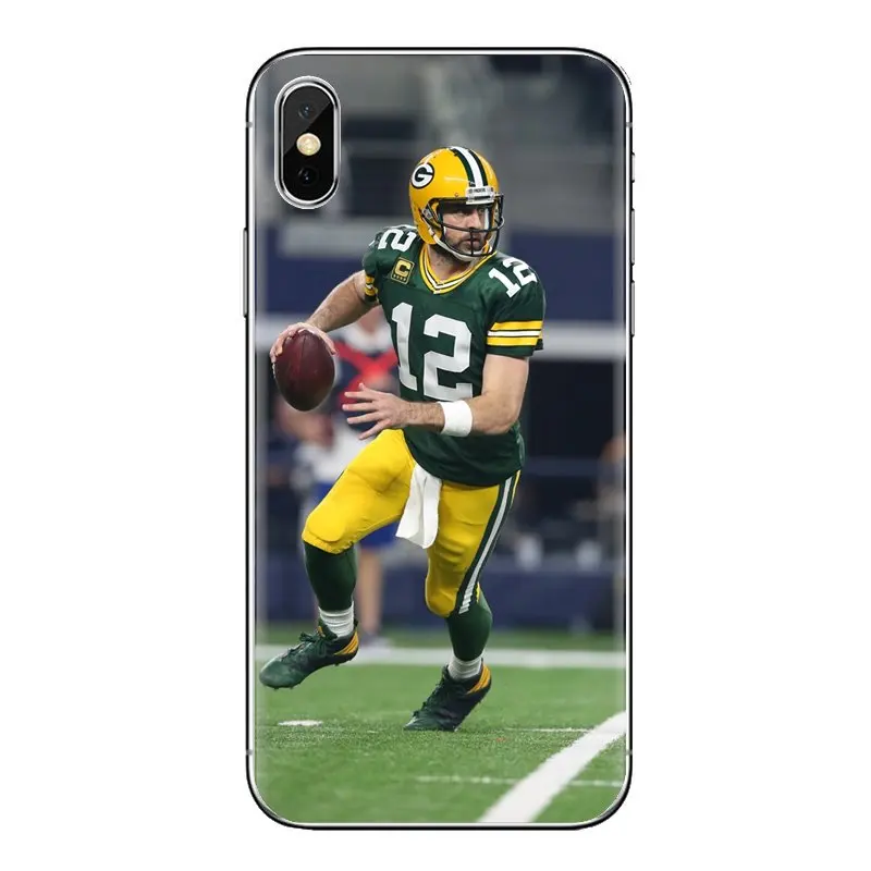 Прозрачные мягкие чехлы Аарон Роджерс для iPod Touch Apple iPhone 4 4s 5 5S SE 5C 6 6S 7 8 X XR XS Plus MAX |