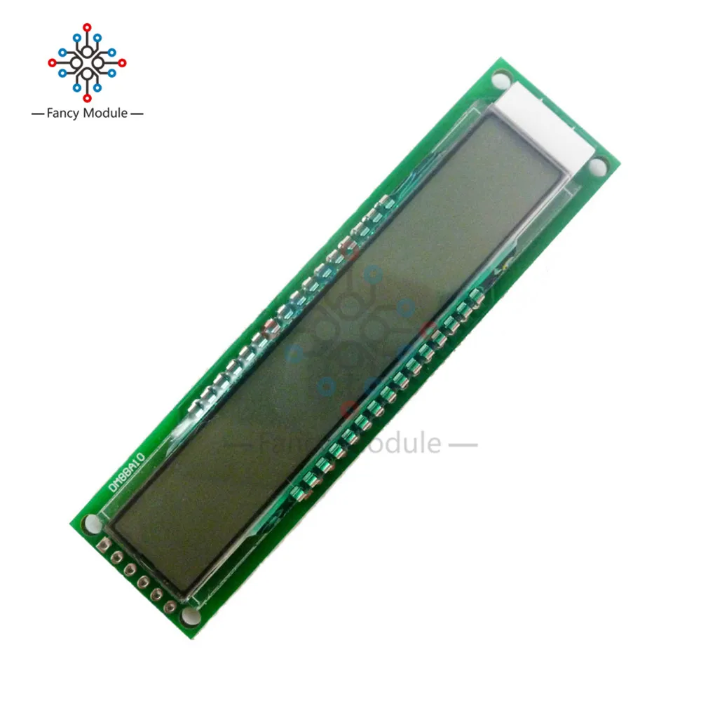 

10-bit 16-segment 16-Seg Rice-Character Liquid Crystal LCD Display Serial LCD WithMEGA2560 Board Module