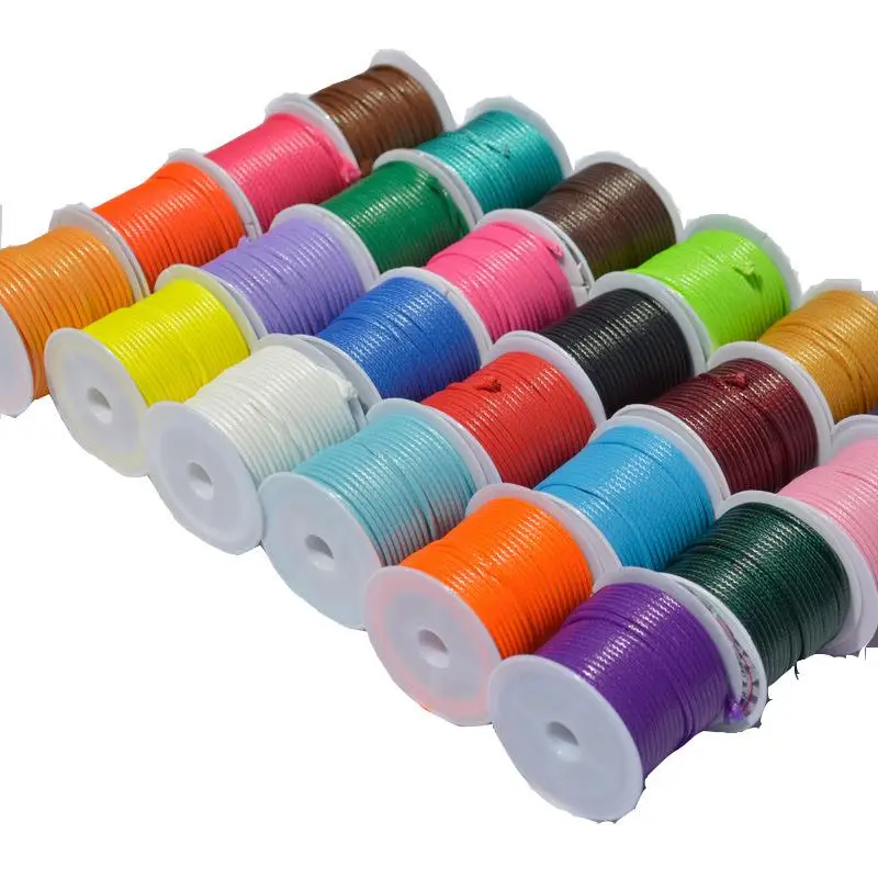 

10m 1mm Waxed Cord String DIY High Quality Hot Sale Cotton Popular Jewellery Making Necklace Bracelet Jewelry Accessories