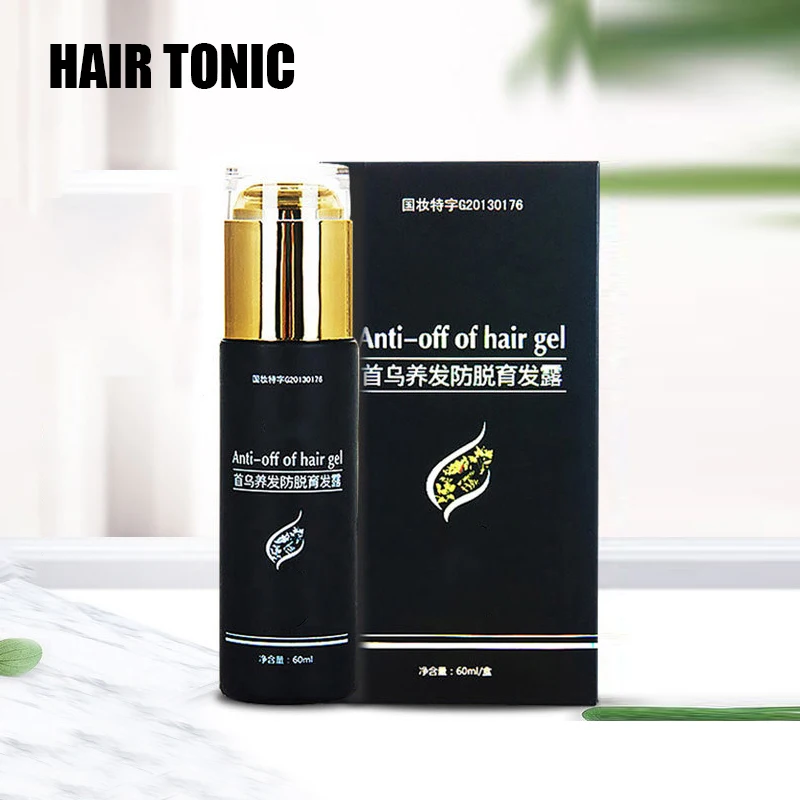 

2021 Polygonum Multiflorum Nourishing Hair Lotion Anti Dropping Nourishing Hair Roots Suitable for Men and Women