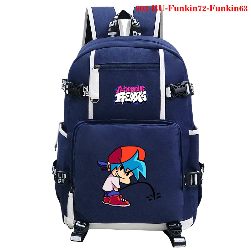 

Back To School Friday Night Funkin Bag Women Backpack Casual Large Capacity Schoolbag Teenage Student Bookbag Girls Boys Mochila