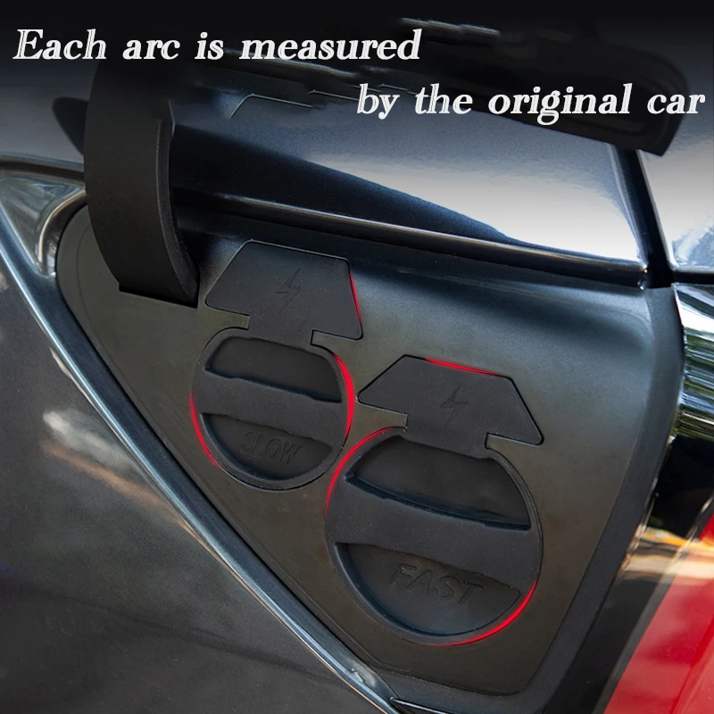 

Soft Silicone European American Standard Charging Port Dust Plug Protective Cover For Tesla Model 3 2016-2020 Car Accessories