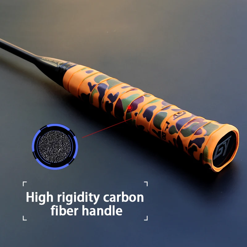 Ультралегкая стренг 7U 67g профессиональная углеродная ракетка для бадминтона