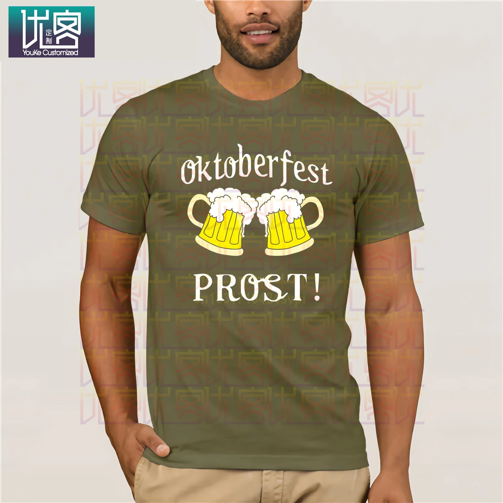 

Cool OktoberfesT-Drinking ShirT-Funny German Beer Men T Shirt 2020 Summer Fashion Humor Tee Shirt 100% Cotton Tops Graphic
