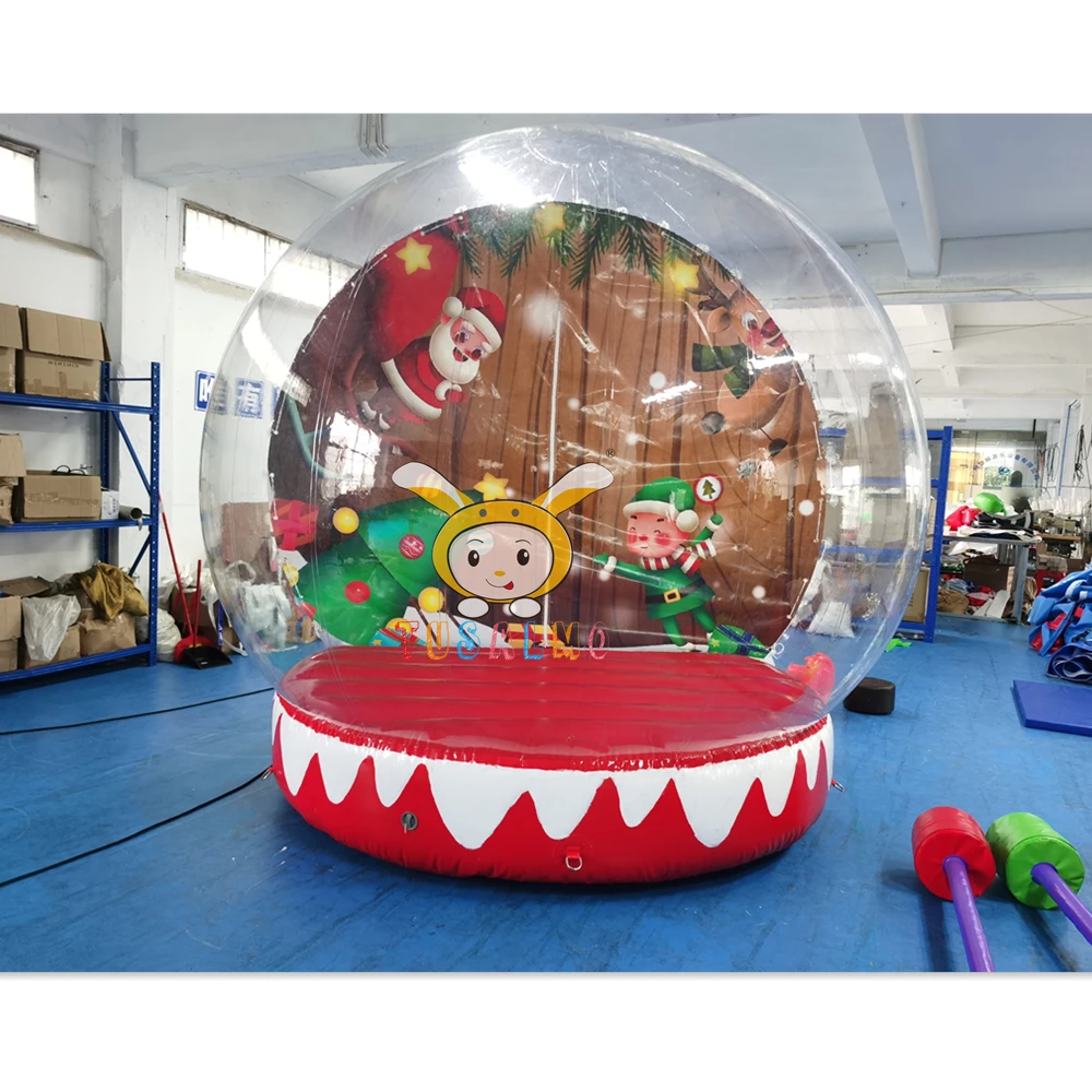 

Nathaniel 3m Inflatable Snow Globe Tent Inflatable Igloo Dome for Christmas Decoration