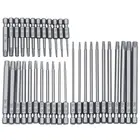 New 1112pcs Tamper Proof Security Drill Bit Set Torx Screwdriver Flat Head 14