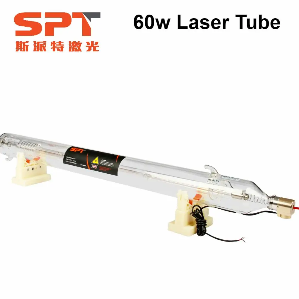 Высокое качество видимая 60 Вт лазерная трубка красная точка лазер 10 месяцев