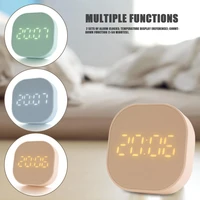electronic alarm clock cute digital alarm clock for kids bedside clock childrens sleep trainier wake up night light