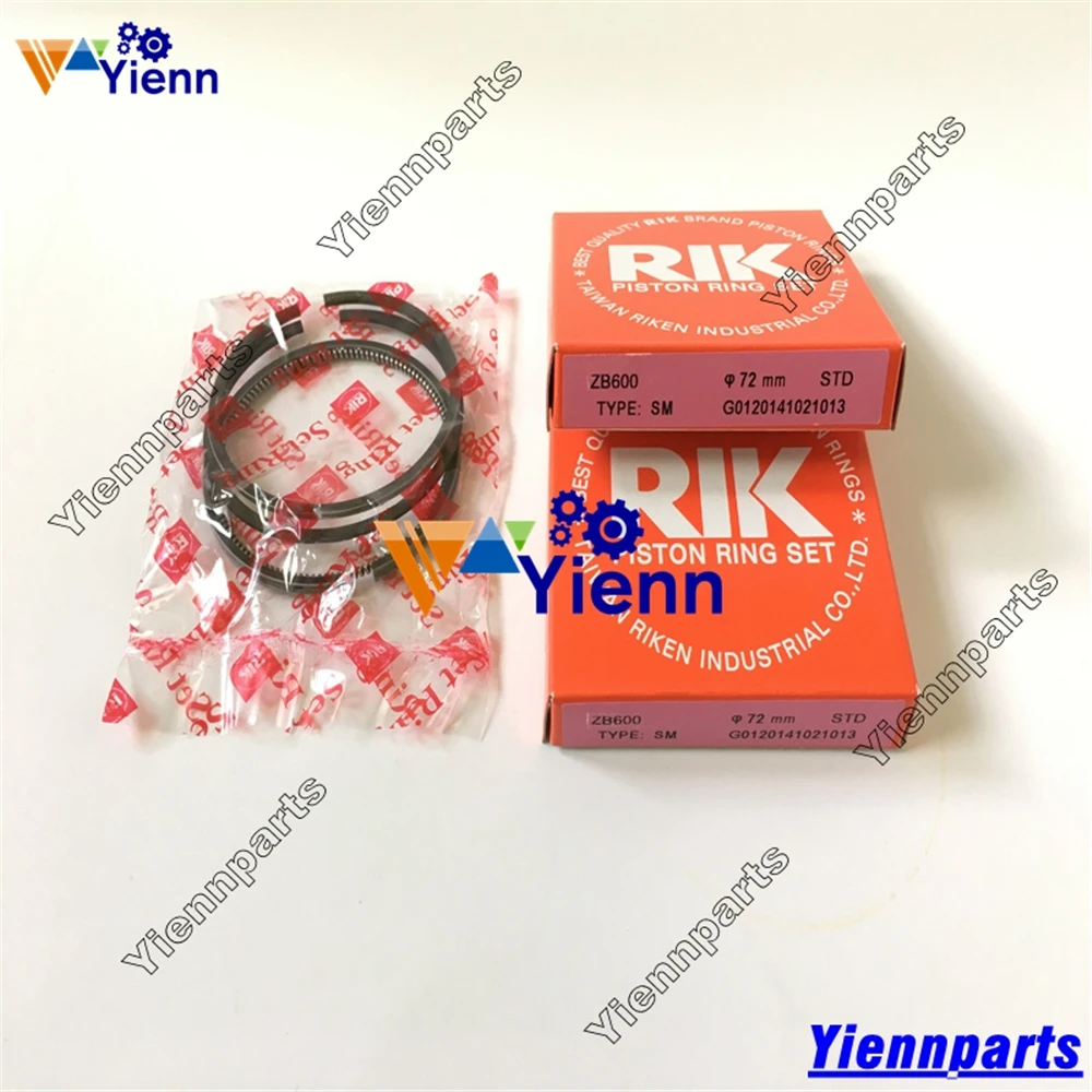 Поршень для Kubota Z600 ZB600 15956 21111 с поршневым кольцом 15901 21050 тракторов B4200 детали